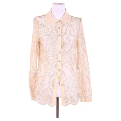 Pre-owned Escada Margaretha Ley Vintage / Shirt Blouse In White