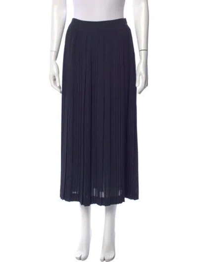 Pre-owned Escada Midi Length Skirt In Blue