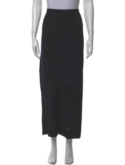 Pre-owned Escada Midi Length Skirt In Gray