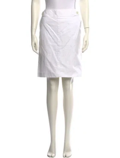 Pre-owned Escada Midi Length Skirt In Neutral