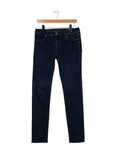 Pre-owned Escada Mid-rise Skinny Leg Jeans In Blue