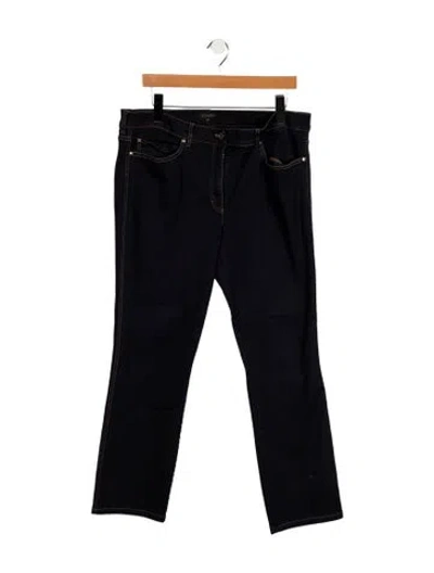 Pre-owned Escada Mid-rise Skinny Leg Jeans In Blue