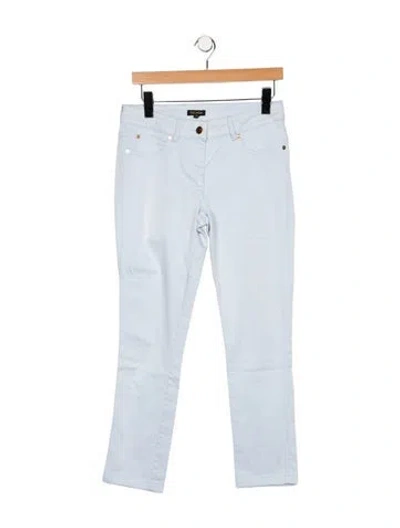 Pre-owned Escada Mid-rise Skinny Leg Jeans In Blue