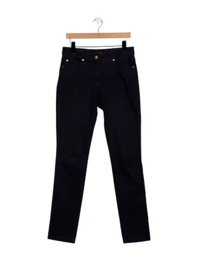 Pre-owned Escada Mid-rise Skinny Leg Jeans In Blue