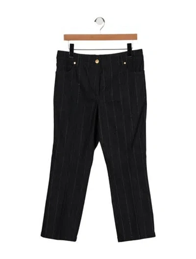 Pre-owned Escada Mid-rise Straight Leg Jeans In Blue