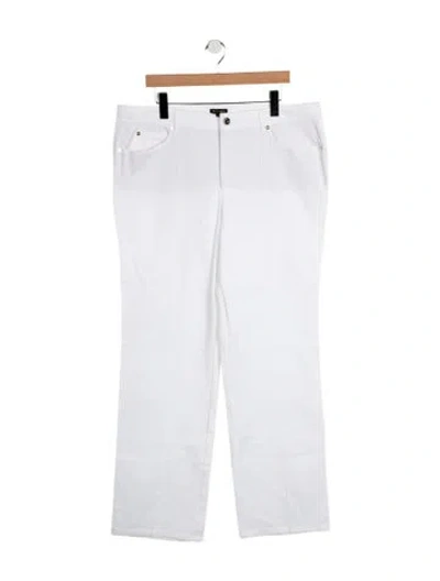 Pre-owned Escada Mid-rise Straight Leg Jeans W/ Tags In Blue