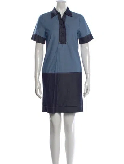 Pre-owned Escada Mini Dress In Purple