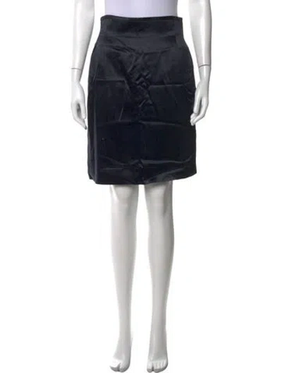 Pre-owned Escada Mini Skirt In Black