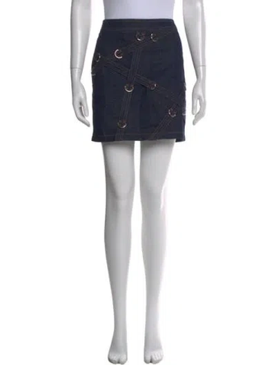 Pre-owned Escada Mini Skirt In Green