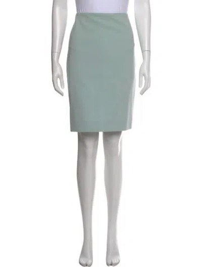 Pre-owned Escada Mini Skirt In Green