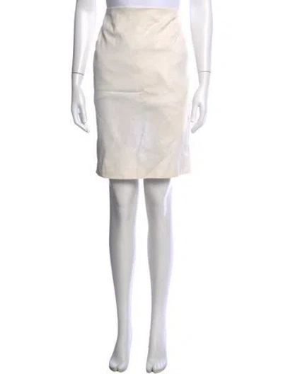 Pre-owned Escada Mini Skirt In Neutrals
