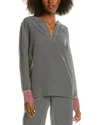Escada Niassu Silk Top In Gray