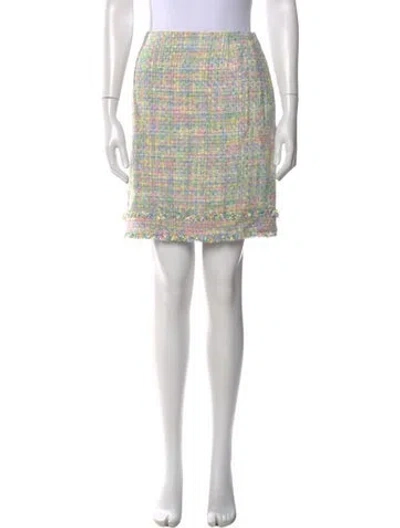 Pre-owned Escada Nylon Mini Skirt In Multi