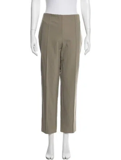 Pre-owned Escada Nylon Straight Leg Pants In Gray