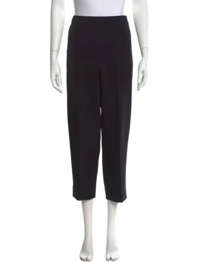 Pre-owned Escada Nylon Wide Leg Pants In Black