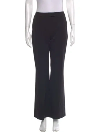 Pre-owned Escada Nylon Wide Leg Pants In Gray