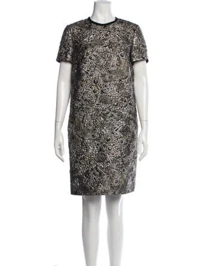 Pre-owned Escada Paisley Print Mini Dress
