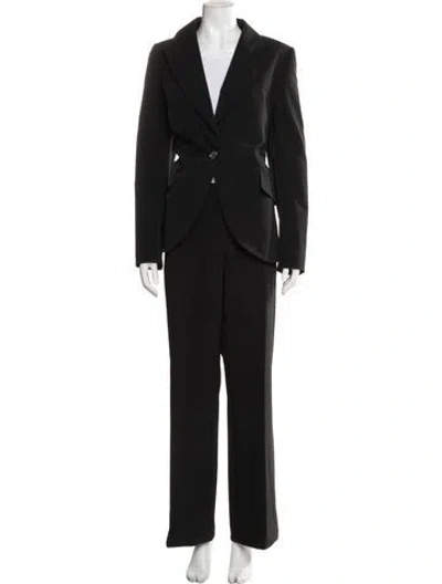 Pre-owned Escada Pantsuit In Black