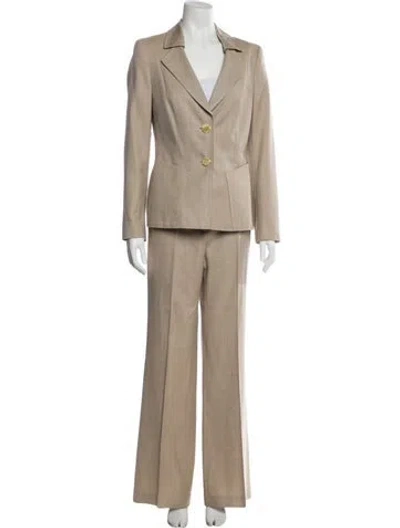 Pre-owned Escada Pantsuit In Neutral