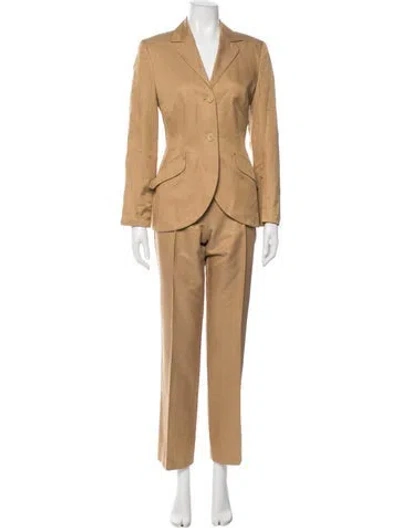 Pre-owned Escada Pantsuit In Neutrals
