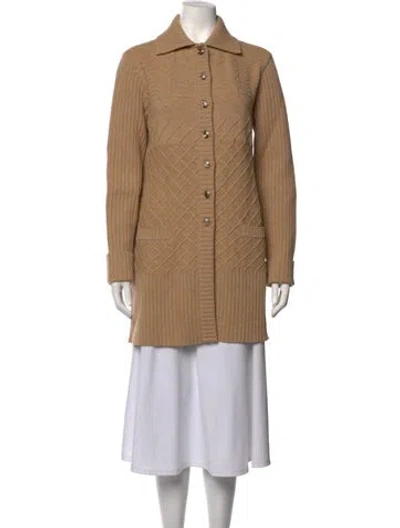 Pre-owned Escada Patterned Sweater In Neutrals