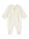 Escada Peter-pan Collar Pajama In Neutral
