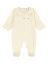 Escada Peter-pan Collar Pajama In Neutral