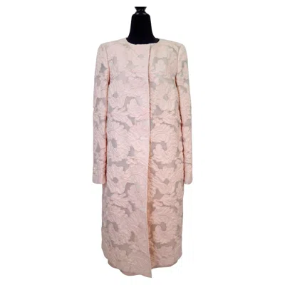 Pre-owned Escada Powder Pink Formal Outfit Dress And Duster