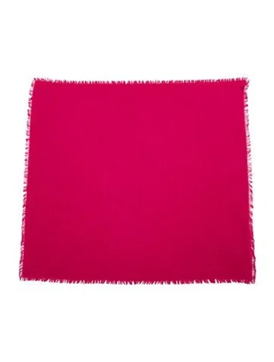 Pre-owned Escada Printed Shawl In Pink
