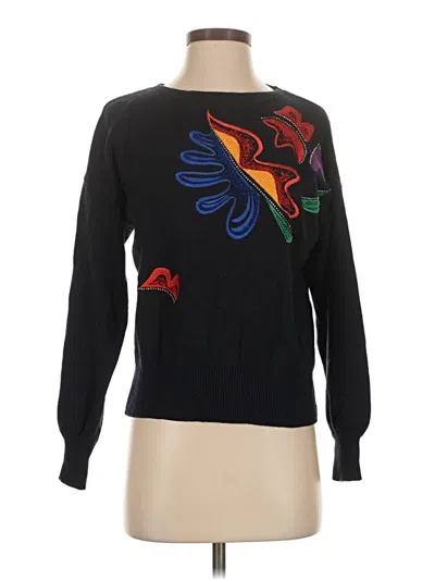 Pre-owned Escada Pullover Sweater In Black