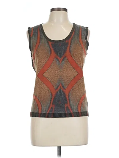 Pre-owned Escada Pullover Sweater In Brown