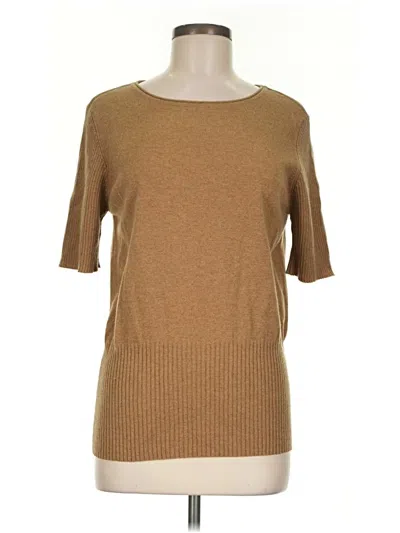 Pre-owned Escada Pullover Sweater In Tan