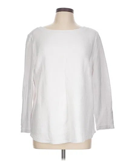 Pre-owned Escada Pullover Sweater In White