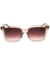 Escada Rectangular Unisex Sunglasses Sese61s In Neutral