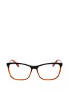 Escada Rectangular-frame Glasses In Braun