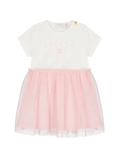 Escada Babies' Ruffled Dress In Gray