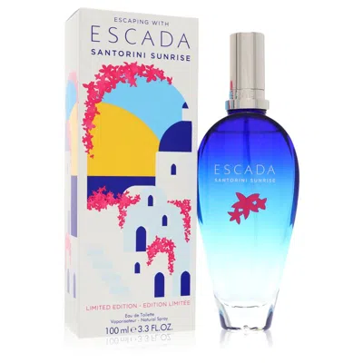 Escada Santorini Sunrise Women's 3.3 oz Eau De Toilette Spray In Transparent