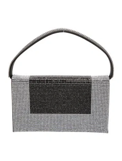 Pre-owned Escada Satin Top Handle Bag In Multi