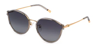 Escada Sesc25 0300 Women's Sunglasses Gold Size 59