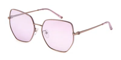 Escada Sesc81 H60x Women's Sunglasses Gold Size 59