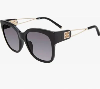 Escada Sesd32 Square Sunglasses In Black