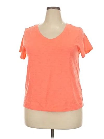 Pre-owned Escada Short Sleeve T-shirt In Orange