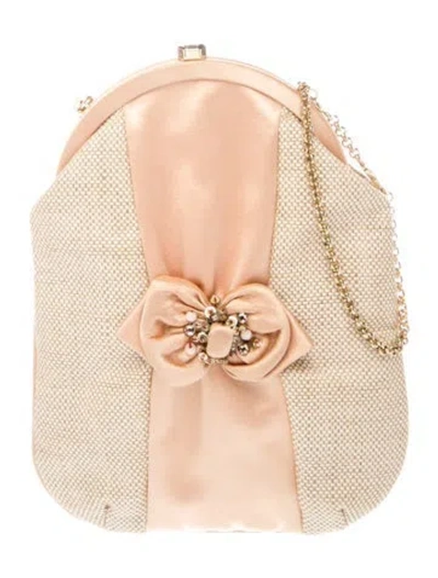 Pre-owned Escada Shoulder Bag Vintage In Neutral