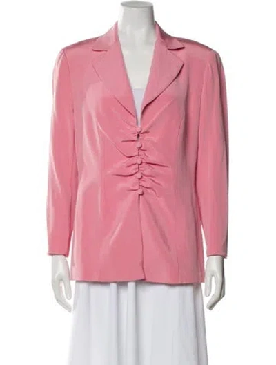 Pre-owned Escada Silk Blazer In Pink
