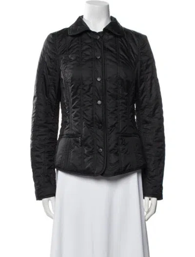 Pre-owned Escada Silk Denim Jacket In Blue