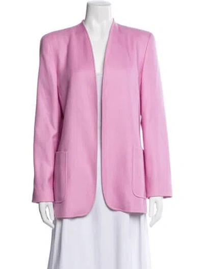 Pre-owned Escada Silk Evening Jacket In Purple