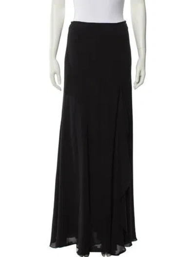Pre-owned Escada Silk Long Skirt In Multi