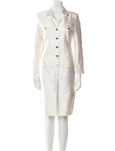 Pre-owned Escada Silk Skirt Set