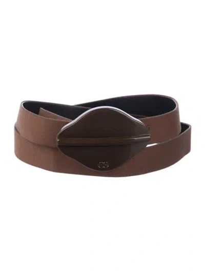 Pre-owned Escada Skinny Belt In Multi