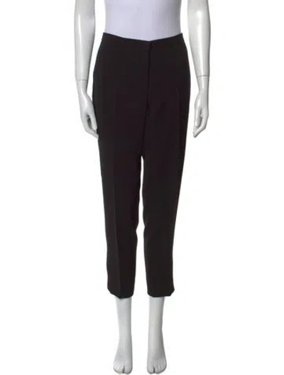 Pre-owned Escada Skinny Leg Pants In Black